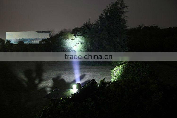 led rechargeable multifunction flashlight