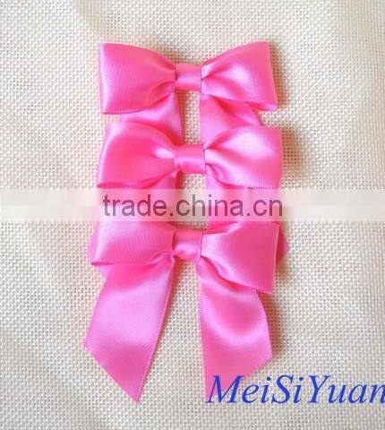 Factory direct selling polyester bow women hair accessories hair bows for girls boutique wholesale hair bows satin ribbon bow
