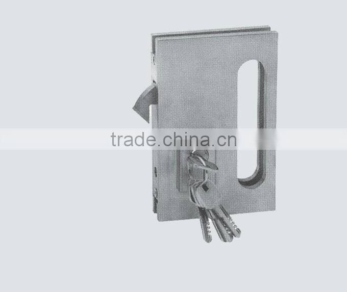 MP11A-S Hot sale high quality frameless sliding door lock for office glass