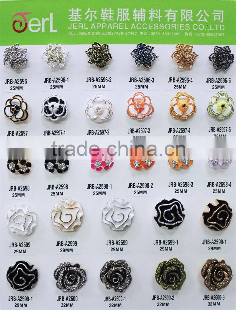 New arrival pearl rhinestone button for apparel