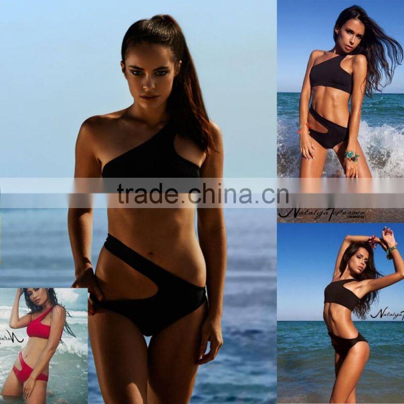 New design High Waisted Bikini floral prints Summer Beach Bikini sexy beach bikini