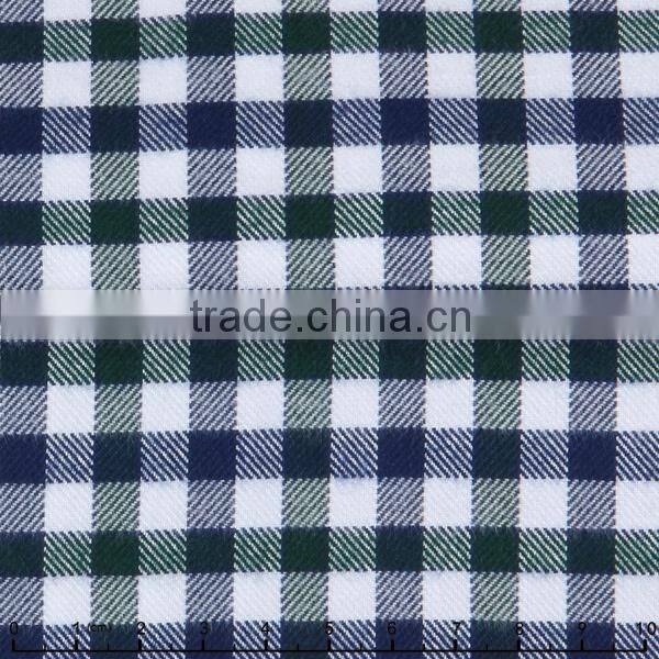 James Cotton-Tencel Herringbone Shirting Fabric, Flannel/Two-side Brushing Check/Plaid Fabric series one