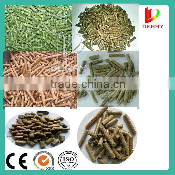 Low Noise Chaff Fodder Pelletizing Line For Sale