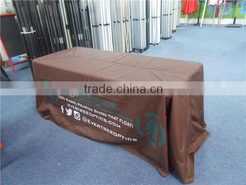 custom cheap wholesale polyester tablecloth