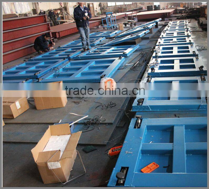 5000kg checker plate floor scale