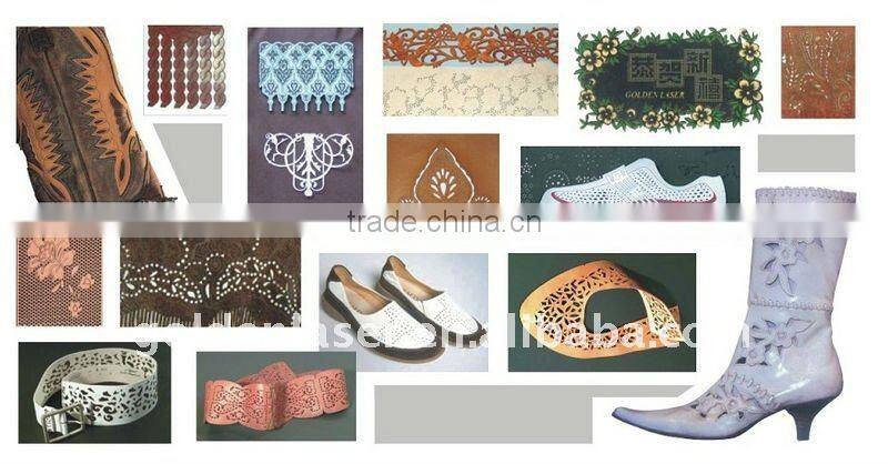 Synthetic PVC PU Leather Laser Cutting Machine Price