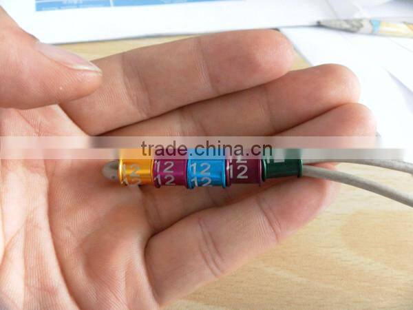 fiber marking machine for birds ring tag of pigeon