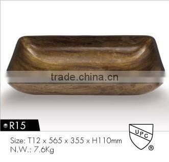 Tempered Glass vessel with cUPC certificate R15