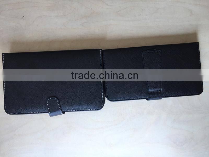 universal 7 inch mini book style flip tablet keyboard case for tablet pc