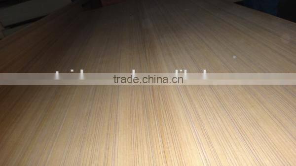 2.0mm engineered teak veneer plywood straight line
