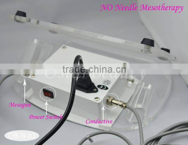 Portable electroporation needle free injection device skin whiten OB- N 02