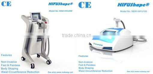 2016 newest high intensity focused ultrsound slimming HIFUSHAPE Hifu