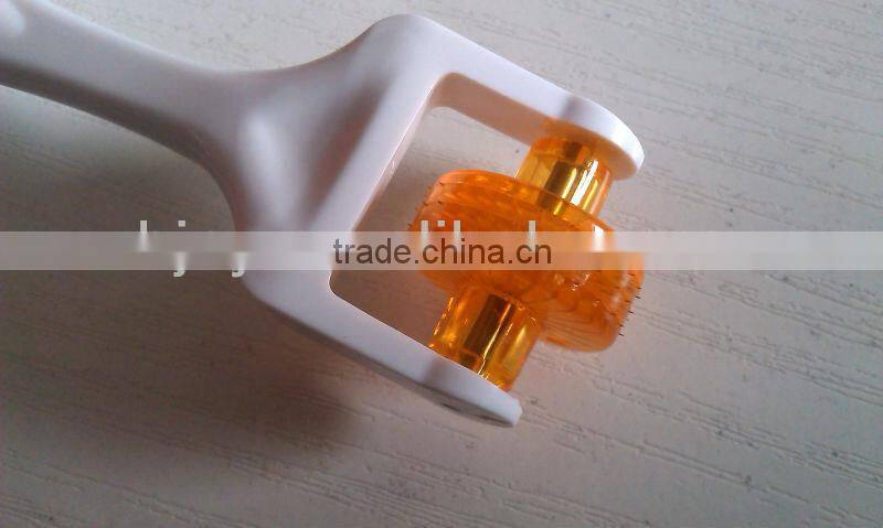 handy microneedle roller with 180 micro needles for eyes