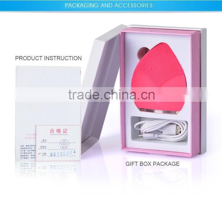 Silicon Face Cleanser waterproof Cleaning Brush and massager