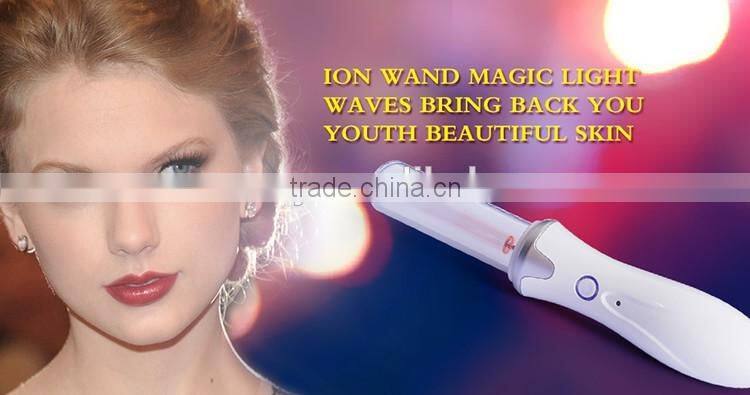 Beauty salon equipment ion massage wand for skin rejuvenation