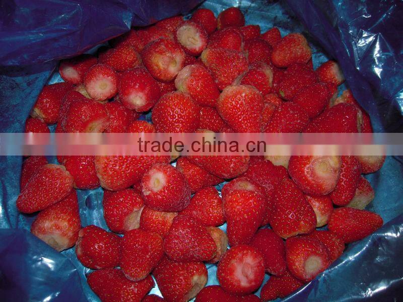 frozen fresh strawberry