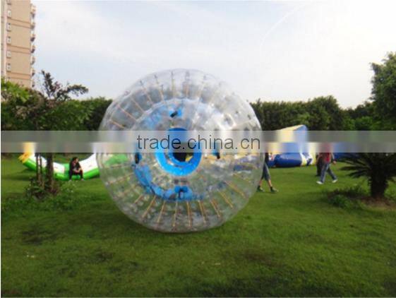 New rectangle design Air inflated ground/ water zorb ball for sale, giant zorb ball for bowling