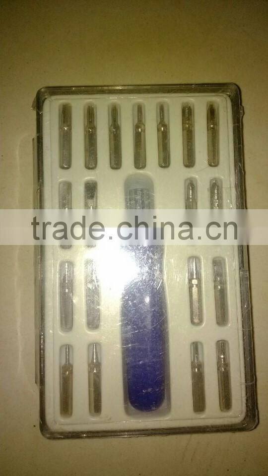 20 in 1 Torx Precision Screw Driver Cell Phone Repair Tool Set Tweezers Mobile Kit New Product