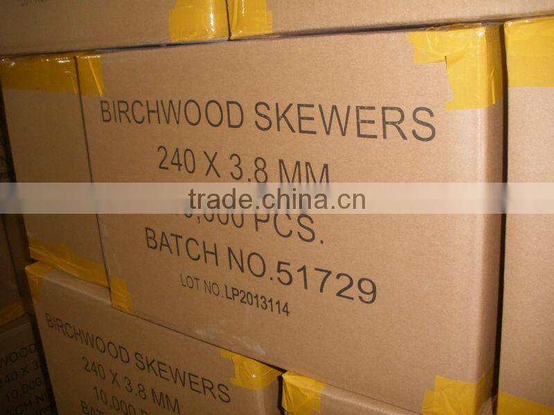 china supplier machine use wood meat skewers