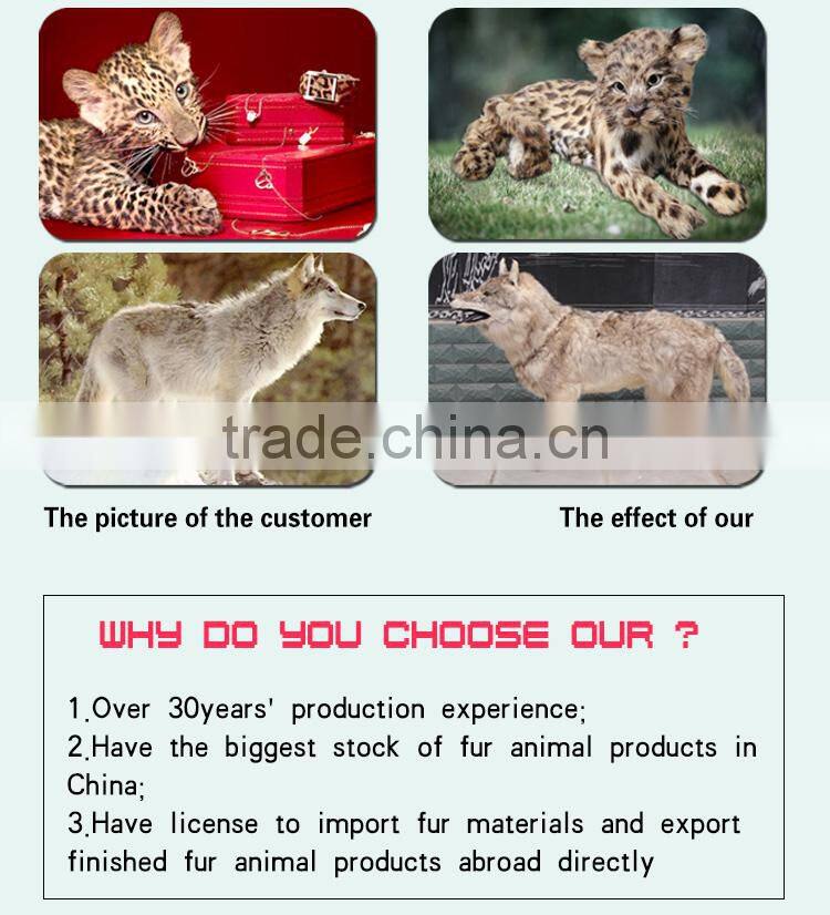 Unique Gift Realistic Farm Animal Fur Covered Plastic Cow Figurine