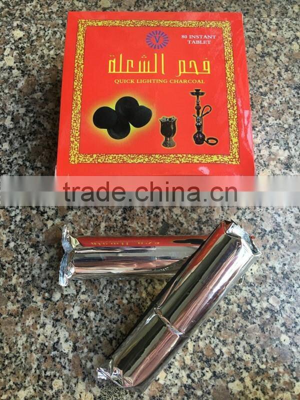 Round Shisha Hookah Charcoal to Dubai Market