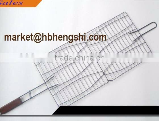 Competitive price of charcoal BBQ meat net/ stainless steel barbecue grill mesh for Janpanese,Korea Market