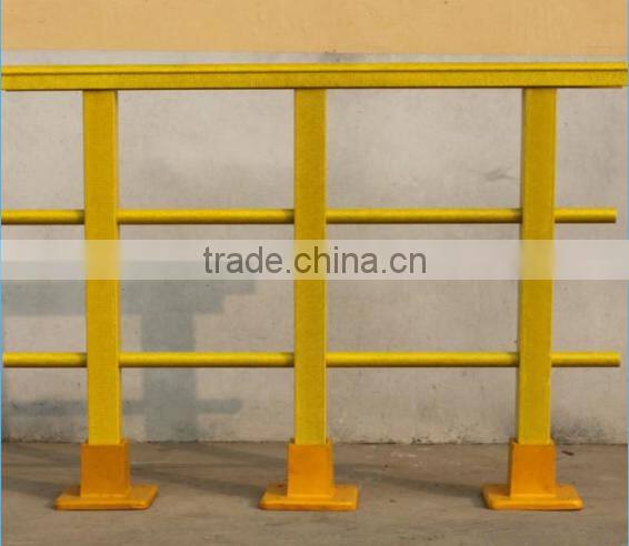 FRP safety fence, fiberglass fence, GRP FRP road safety fence