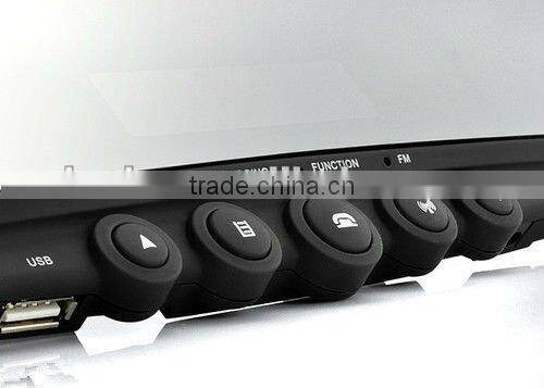 Hands-Free Bluetooth Rearview Mirror w/ MP3, Caller ID Display, SD/MMC card Slot
