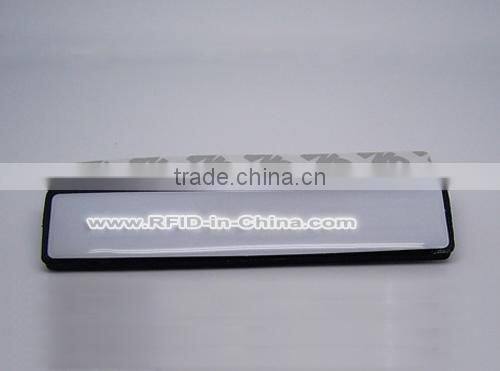 Windshield uhf rfid label for vehicle management or item tracking