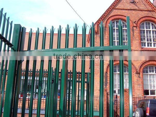 Hot sale economic Steel Anti-climb Security Fence / palisade fence