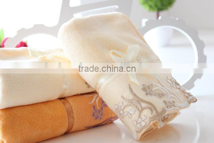 cotton bath towels high quality for adult products China embroidery towels