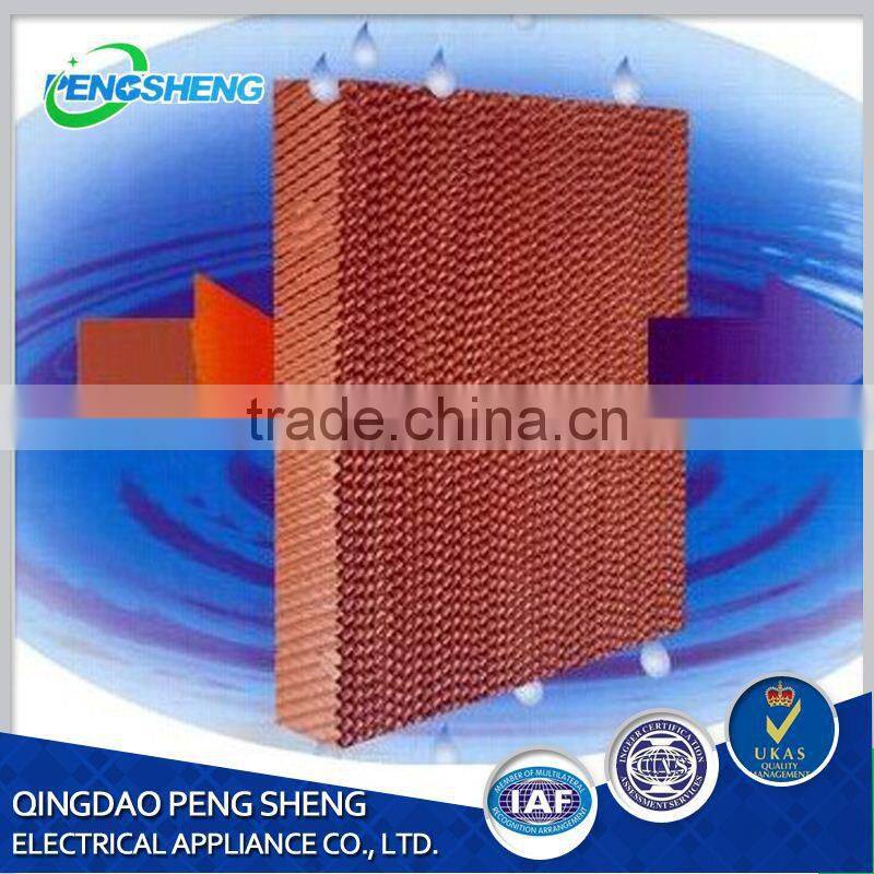 Industry evaporative cooling pad/wet curtain for greenhouse/poultry ventilation system(5090,7090)