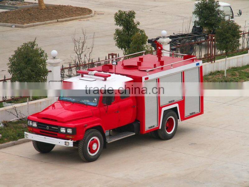 dongfeng 4000L fire truck dimension for sale