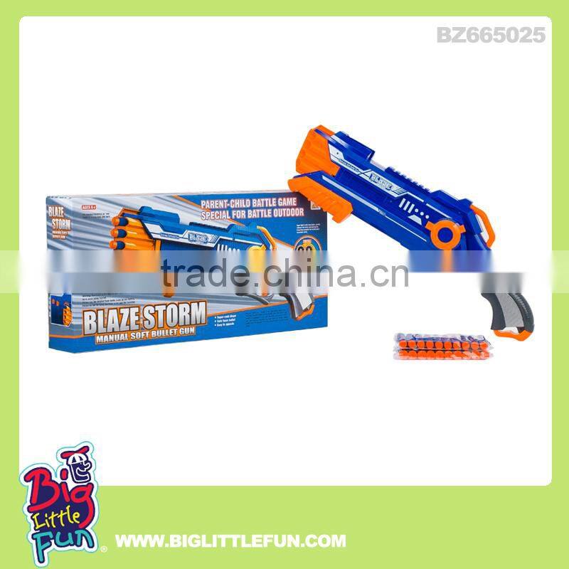 Soft air gun with 10 soft bullets