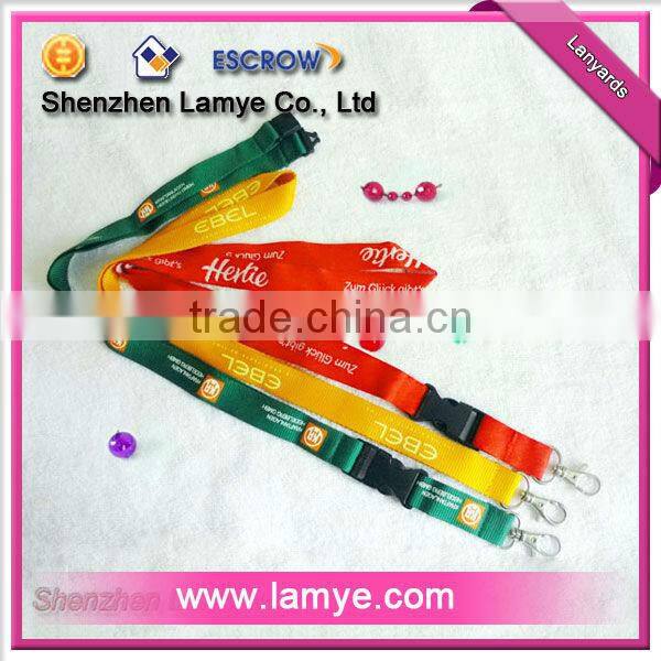 Cheap eco-friendly Azo free mobile phone lanyard