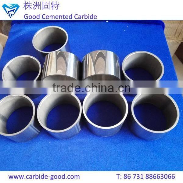 OEM high quality round tungsten carbide die bushing /cemented sleeve