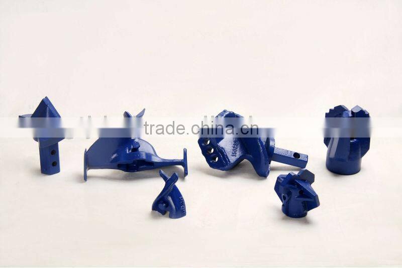Tungsten carbide drilling head