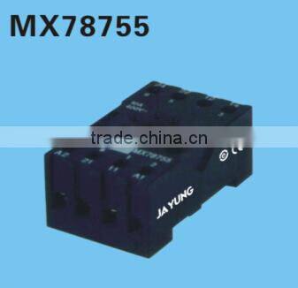 HEIGHT Hot Sale RX78755 Relay Socket /8 pin Relay Socket/general relay socket with High Quality Factory Price