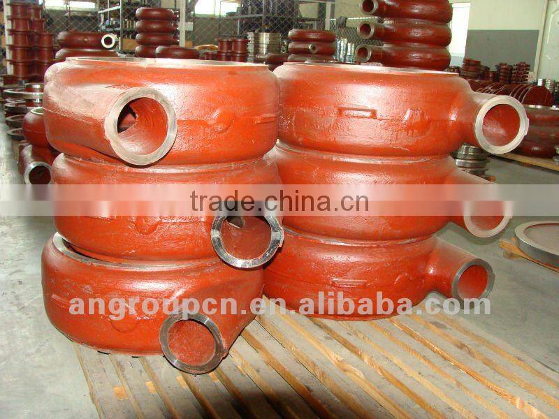 Wear resistant high chrome alloy slurry pumps parts