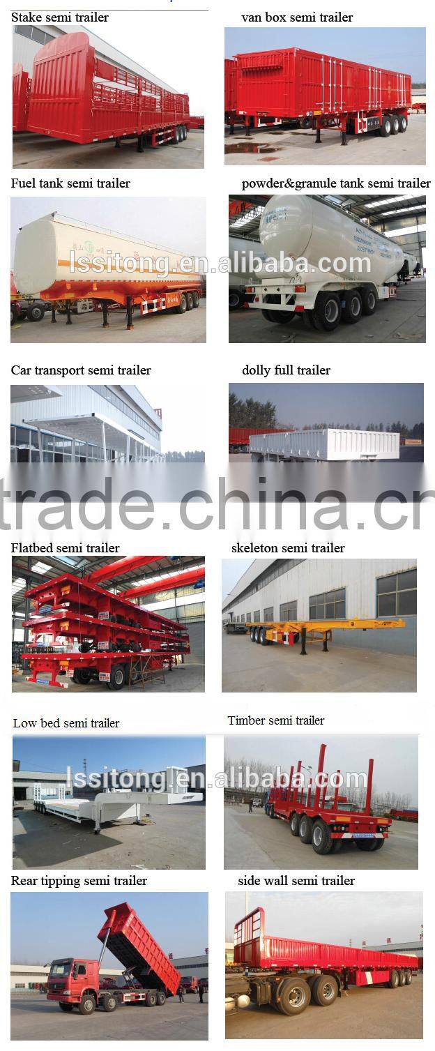 On sale!Enclosed box semi trailer van carrier truck trailer for bulk cargo