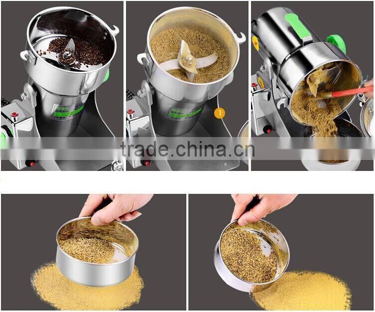 Chinese steel mill 1000g small household electric mill ultrafine grinding powder machine