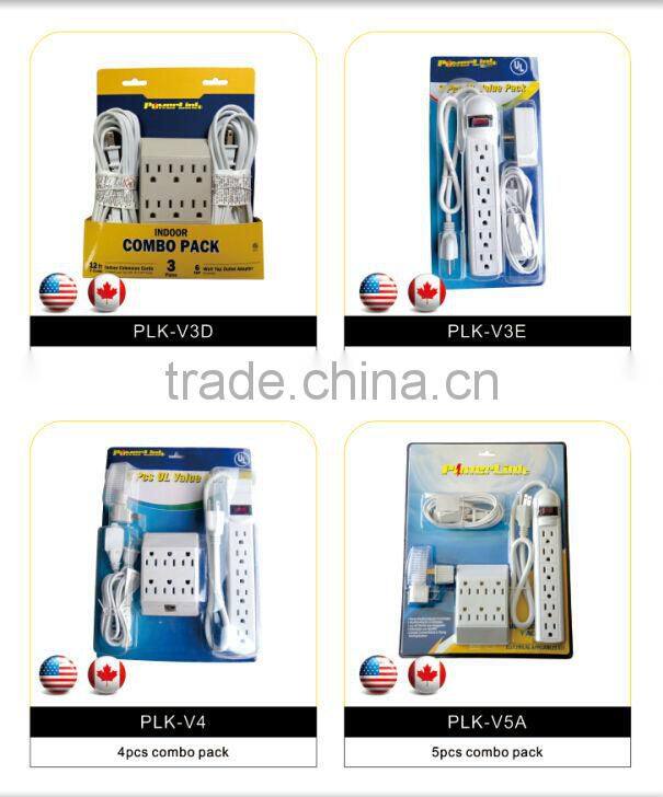 H60030 25 ft Heavy Duty Electric Extension Power Cord 12 Gauge Cable Indoor Outdoor