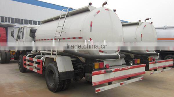 6 tons 4x2 dongfeng 16m3 powder material truck