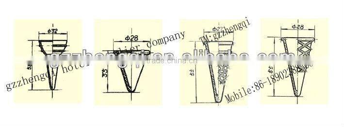 Hot sales 4 heads ice cream cone machine,ice cream cone making machine price (ZQR-4)