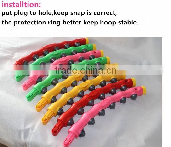 forceful massage hula hoop/98cm diameter fitness hula hoop adult