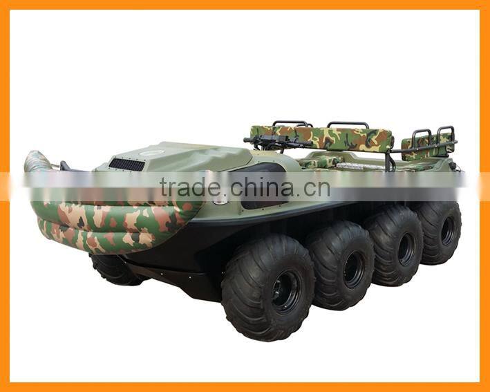 XBH 8X8 Amphibious vehicle with air cushion crossing rive car special transportation vehicle ATV