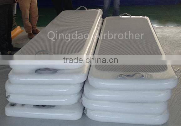 Professional Factory Customize Inflatable Floating Yoga Mat Island