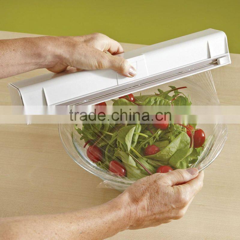 Kitchen Tool Fresh Food Plastic Film Cutter Wraptastic