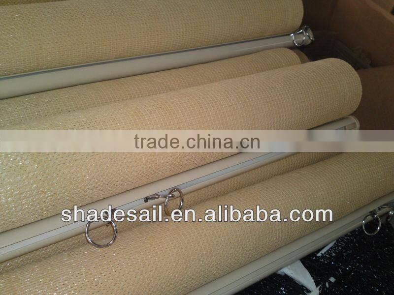 100% HDPE cheap durable roll up window shades