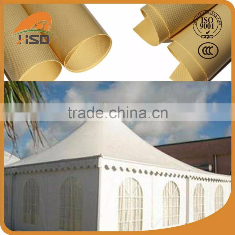 PVC tarpaulin cover polyester uv resistant tent fabric